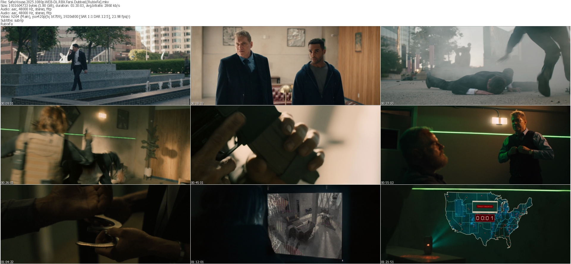 دانلود فیلم Safe House 2025 دوبله فارسی